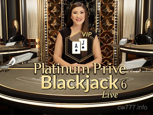 Platinum Prive Blackjack 6 Game Image
